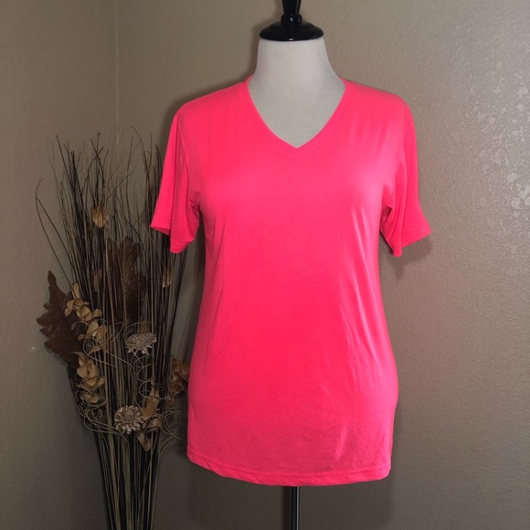 Imagin8 Tops - Neon Pink Tee